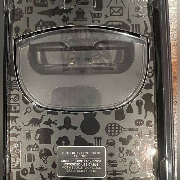 Mophie Black Juice Pack Sock for iPhone 5/5s, NIB, charging, iPhone accessories - Picture 7 of 8